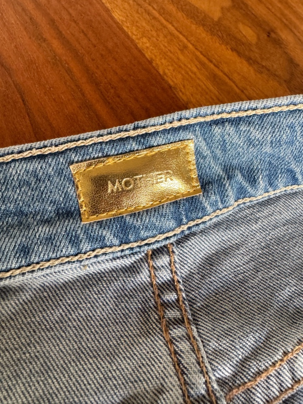 MOTHER THE TAB ROLLER SKIMP in Fight For Your Right - Size 27 - Picture 6 of 12